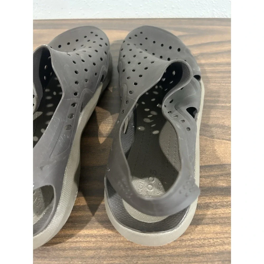 Crocs Mens Swiftwater Wave Sandals Brown Water Shoes Comfort Size 13 Clogs